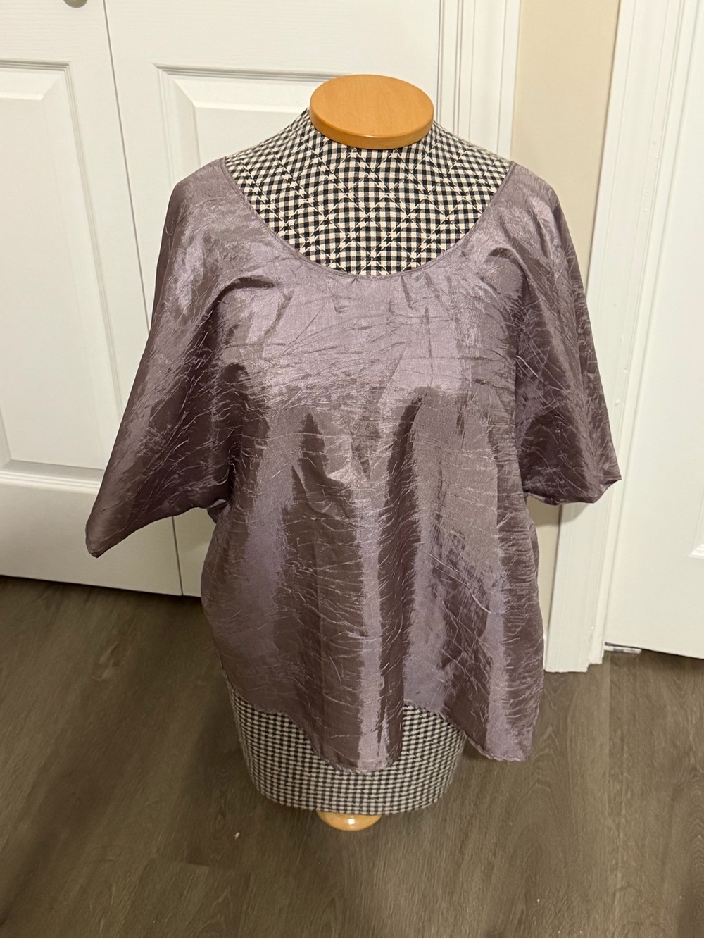 Purple tunic top size L